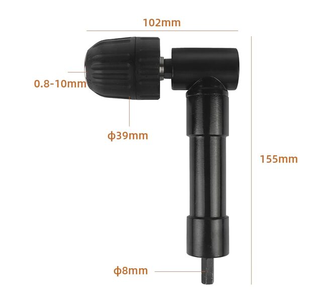 Right Angle 90° Drill Adapter Attachment   